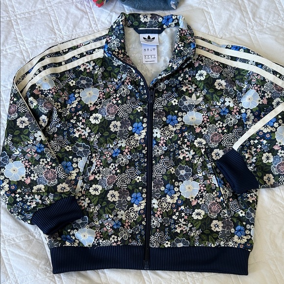 Adidas Floral Pattern Jacket - Picture 3 of 7